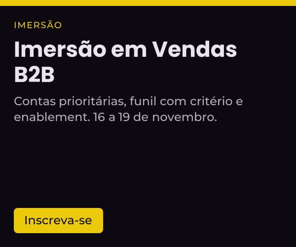 Imersão em Vendas B2B