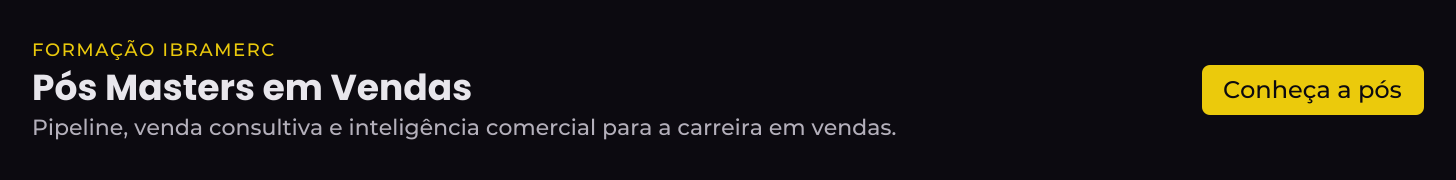 Pós Masters em Vendas